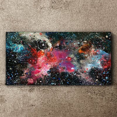Tablou canvas Explozie cosmică de culori