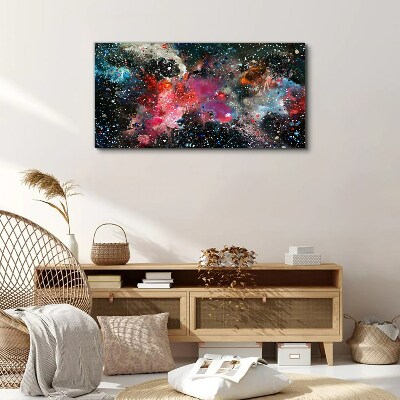 Tablou canvas Explozie cosmică de culori