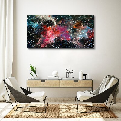 Tablou canvas Explozie cosmică de culori