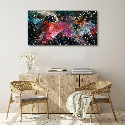 Tablou canvas abstracția cosmosului stelar