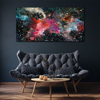 Tablou canvas Explozie cosmică de culori