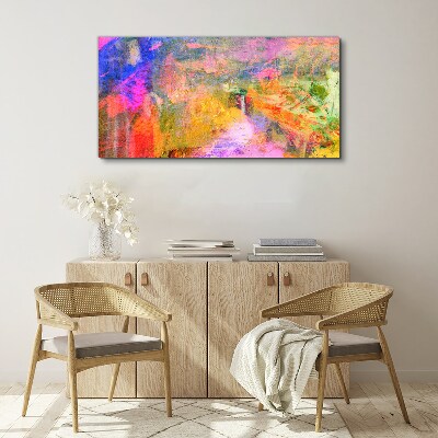 Tablou canvas Peisaj abstract colorat