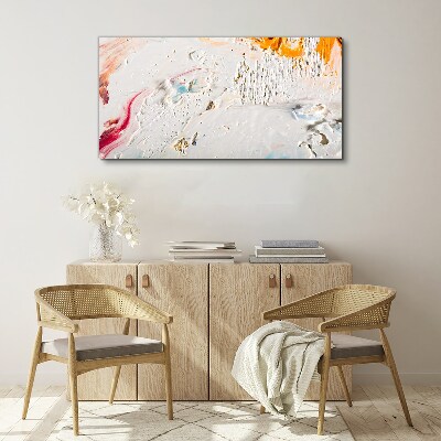 Tablou canvas Compoziție abstractă de culori și texturi