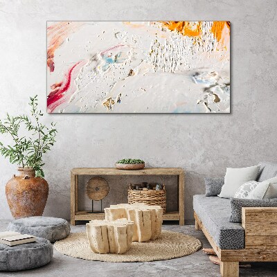 Tablou canvas Compoziție abstractă de culori și texturi