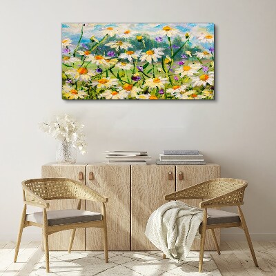Tablou canvas Un paradis de flori în soarele verii
