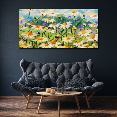 Tablou canvas Un paradis de flori în soarele verii