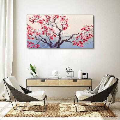 Tablou canvas Peisaj floral al unui copac de primăvară