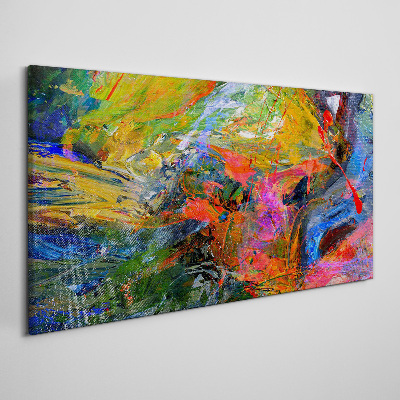 Tablou canvas Haosul colorat al naturii