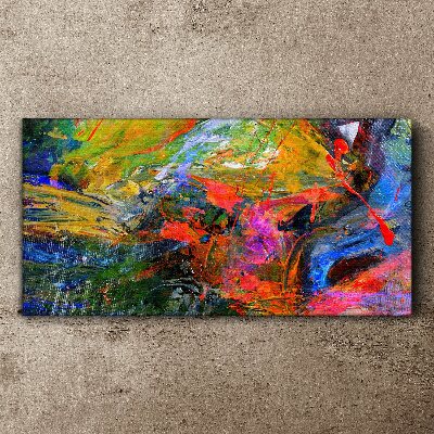 Tablou canvas Haosul colorat al naturii