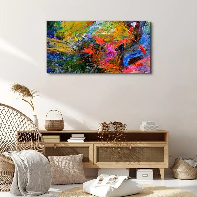 Tablou canvas Haosul colorat al naturii