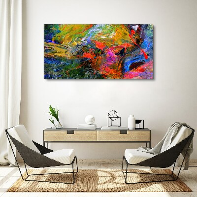 Tablou canvas Haosul colorat al naturii