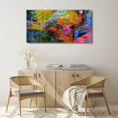 Tablou canvas Haosul colorat al naturii