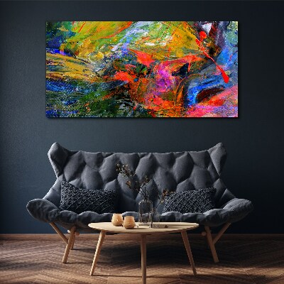 Tablou canvas Haosul colorat al naturii