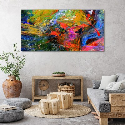 Tablou canvas Haosul colorat al naturii