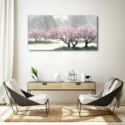 Tablou canvas Primăvara înflorită