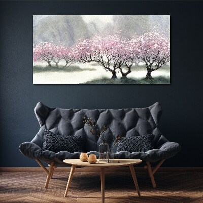 Tablou canvas Primăvara înflorită