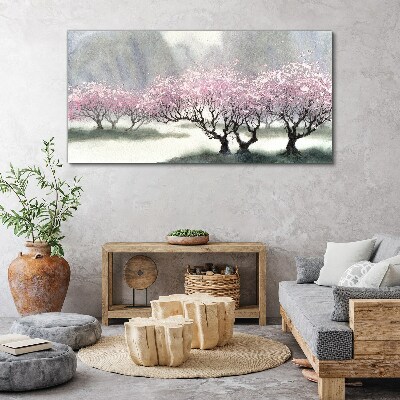 Tablou canvas Primăvara înflorită