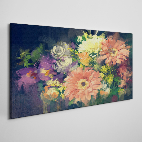 Tablou canvas Explozie florală de culori