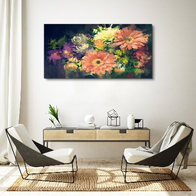 Tablou canvas florile plantei