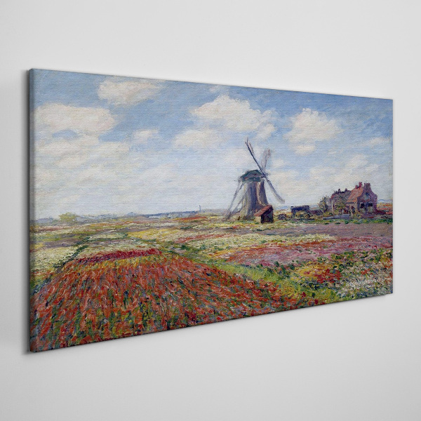 Tablou canvas Peisaj cu o moară de vânt