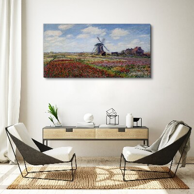 Tablou canvas Peisaj cu o moară de vânt