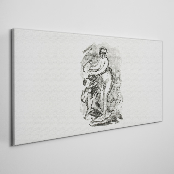 Tablou canvas Figura în mișcare