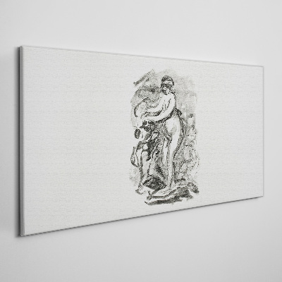 Tablou canvas Figura în mișcare