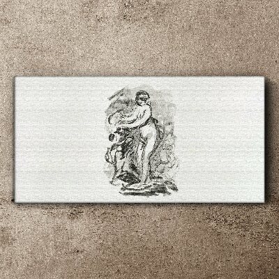 Tablou canvas Figura în mișcare
