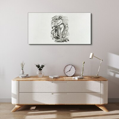 Tablou canvas Figura în mișcare