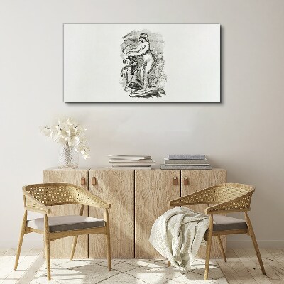 Tablou canvas Figura în mișcare