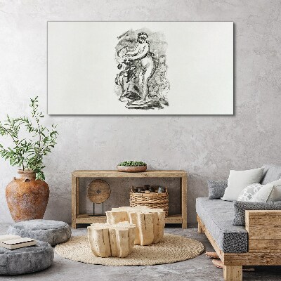 Tablou canvas Figura în mișcare