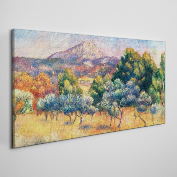 Tablou canvas Peisaj montan colorat