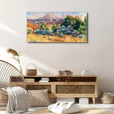 Tablou canvas Peisaj montan colorat