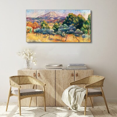 Tablou canvas Peisaj montan colorat