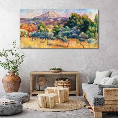 Tablou canvas Peisaj montan colorat