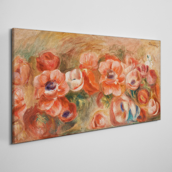 Tablou canvas Peisaj floral în nuanțe de roz