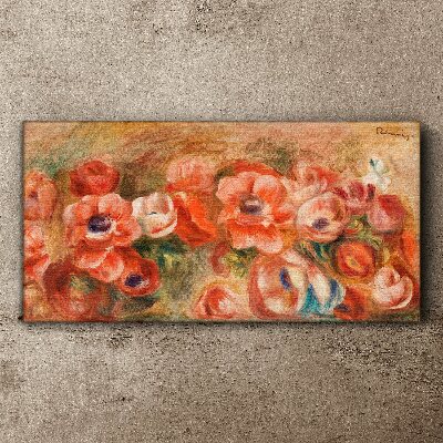 Tablou canvas Peisaj floral în nuanțe de roz