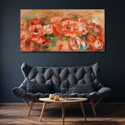 Tablou canvas Peisaj floral în nuanțe de roz