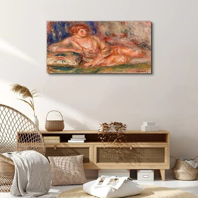 Tablou canvas Un moment de liniste cu flori pe fundal