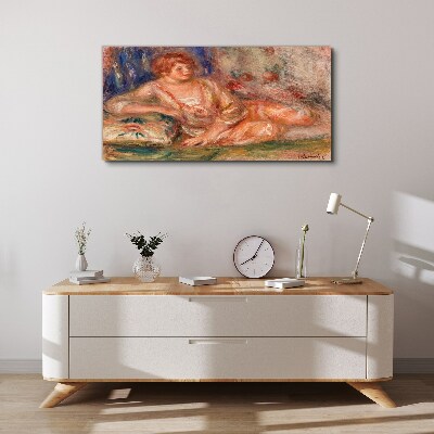 Tablou canvas Un moment de liniste cu flori pe fundal