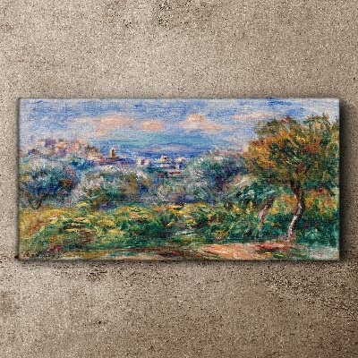 Tablou canvas Peisaj cu măslini