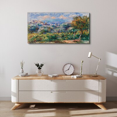 Tablou canvas Peisaj cu măslini