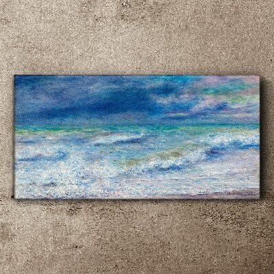 Tablou canvas Marea calmă în albastru