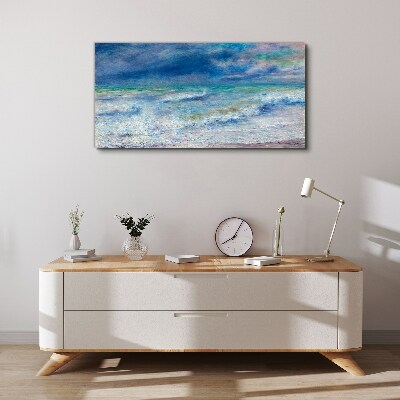 Tablou canvas Marea calmă în albastru