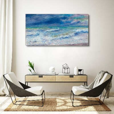 Tablou canvas Marea calmă în albastru