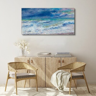 Tablou canvas Marea calmă în albastru
