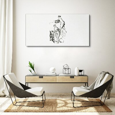 Tablou canvas Întâlnire intimă