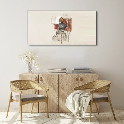 Tablou canvas Muzică în tăcere