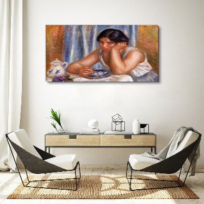 Tablou canvas Reflecții la o ceașcă de ceai