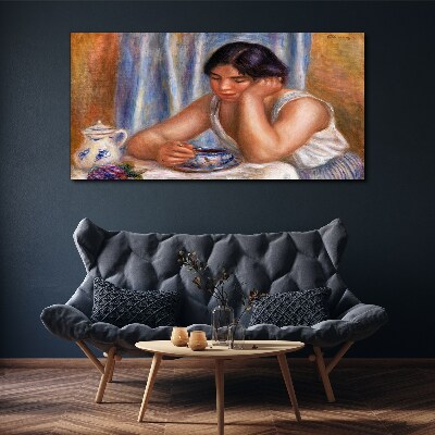 Tablou canvas Reflecții la o ceașcă de ceai